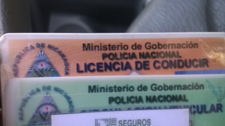 Categorías de Licencias de Conducir en Nicaragua