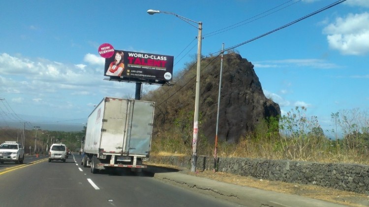 El cerro de Hormigón en Managua