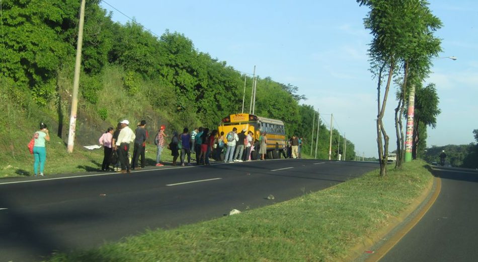 Consejos cuando un bus se daña en Nicaragua