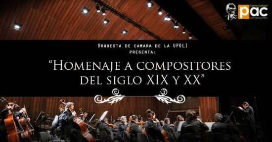 Concierto: Orquesta de Cámara de la UPOLI