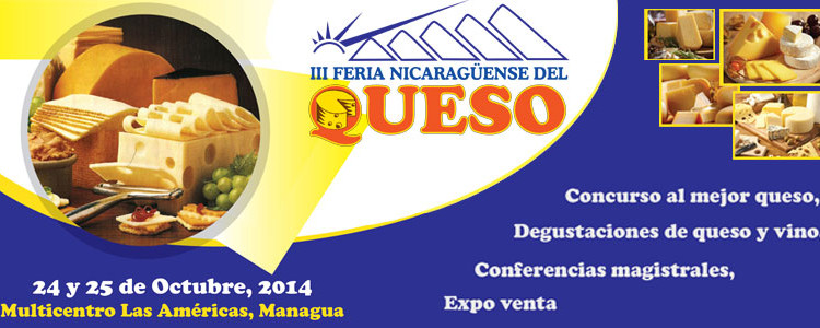 Feria del Queso en Managua 24 y 25 de Octubre