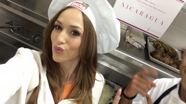 Miss Nicaragua logra 2do Lugar en competencia gastronomica