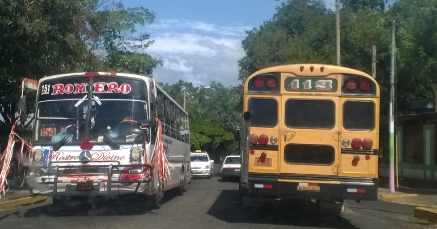 Buses en Managua que aceptan monedas