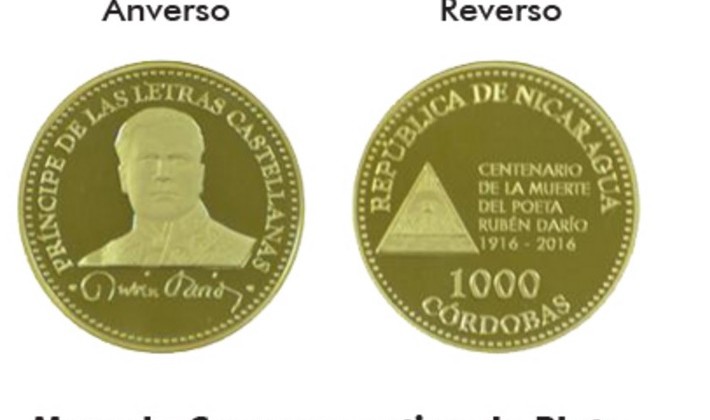 Nicaragua emite monedas de C$1,000 córdobas