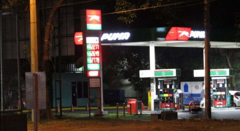 Lista de Gasolineras en Managua