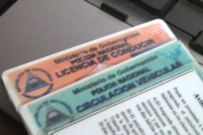 Tramitar Licencias de Conducir y Récord por Internet en Nicaragua