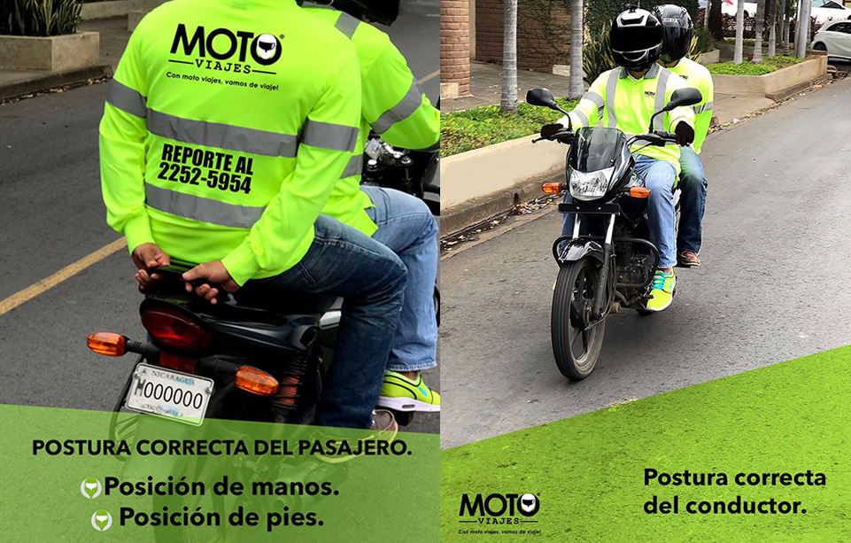 Moto Viajes un proyecto de socios productivos en Managua