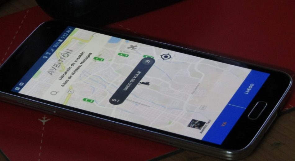 Aventón la nueva Apps de los Taxis en Managua
