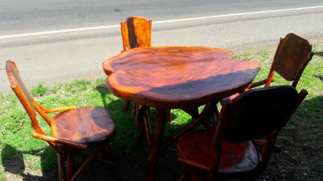 La tendencia de muebles rústicos en Nicaragua