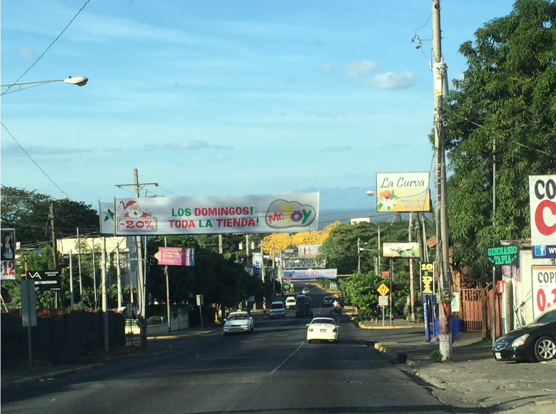 ¿Cuáles son las avenidas más conocidas en Managua?