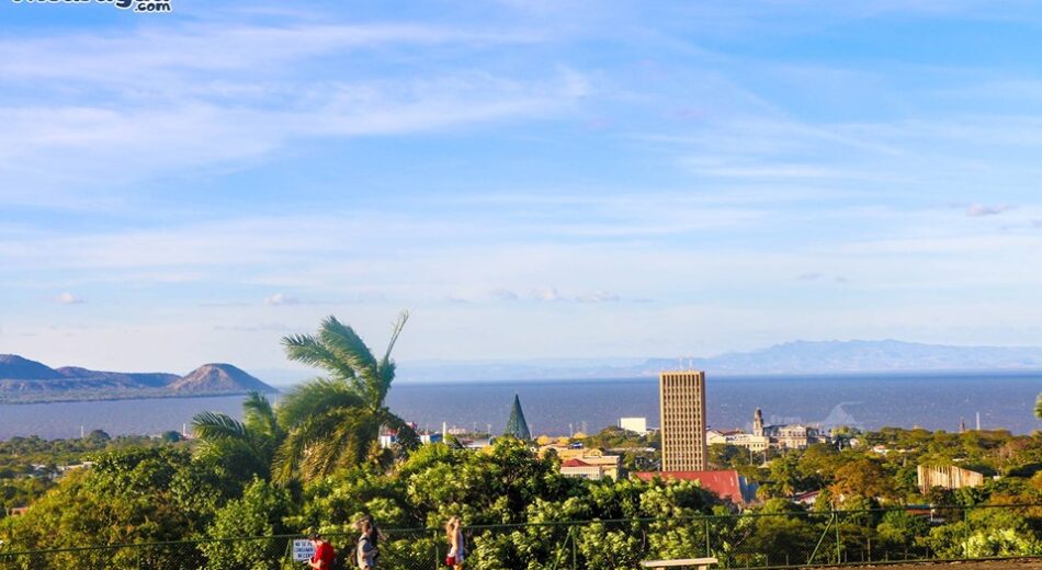 El hermoso mirador que tiene la ciudad de Managua