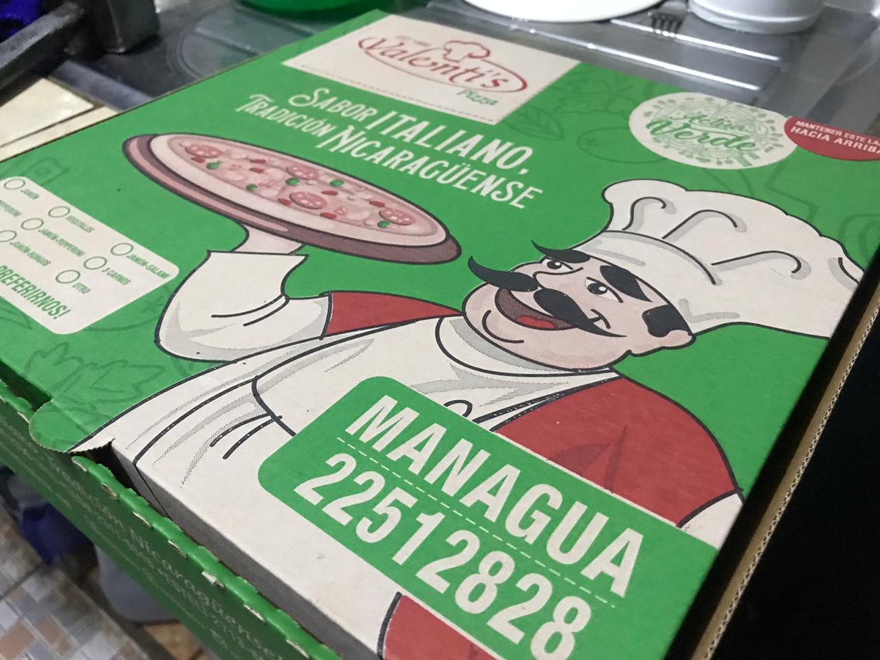 Pizza Valentis el primer negocio en aceptar PayPal en Nicaragua