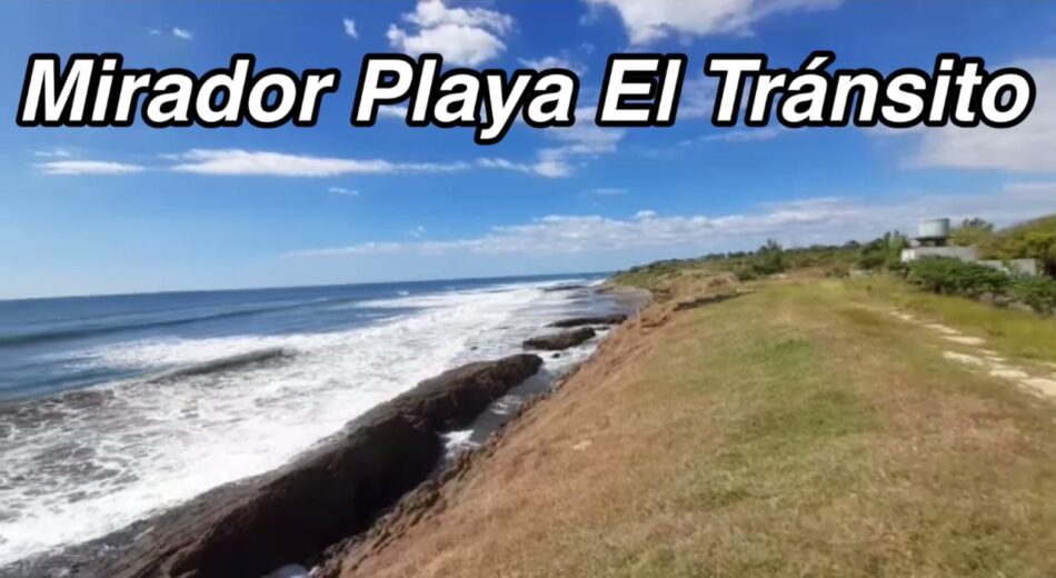 Mirador Playa El Tránsito en León Nicaragua