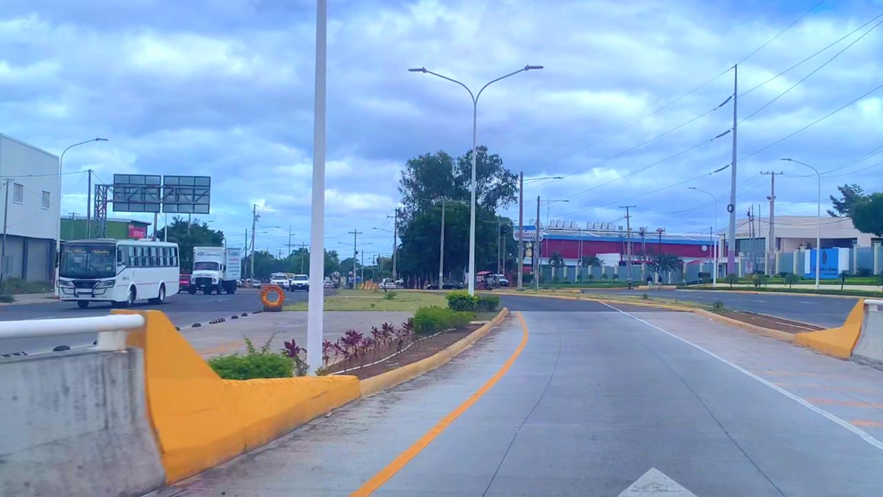 Batahola Sur con nueva pista y desvió en Managua