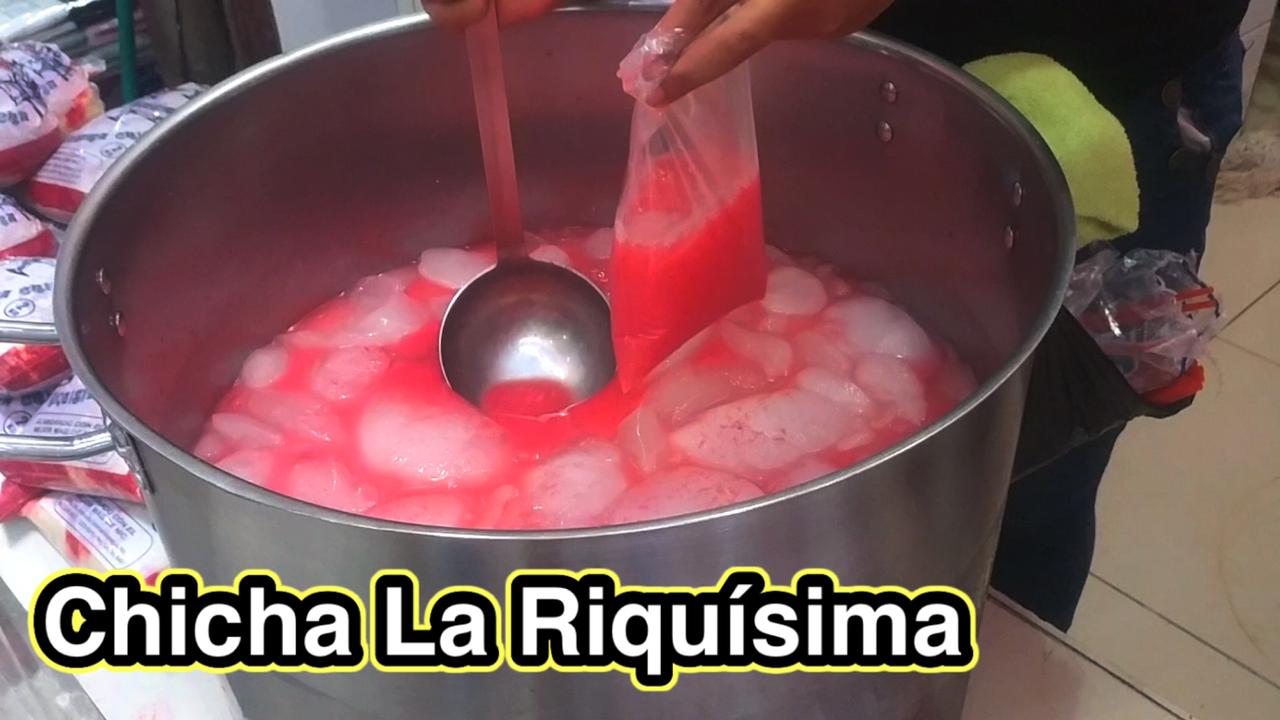 Chicha de Maíz La Riquísima en Managua Nicaragua